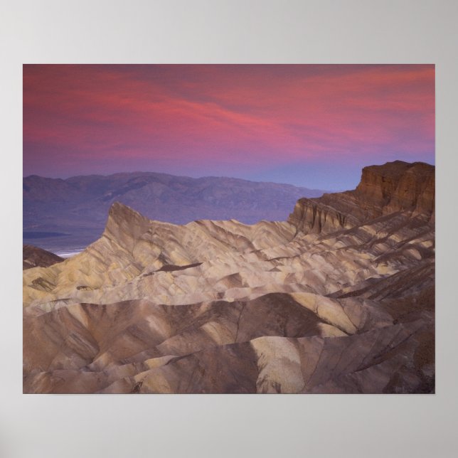 Pôster Primeira luz da manhã no Zabriskie Point e 2 (Frente)