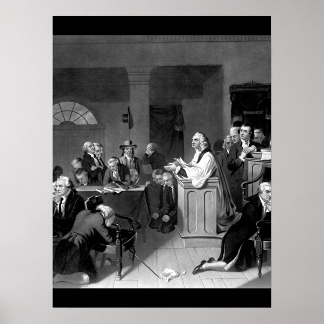 Pôster Primeira Oração no Congresso, Imagem de _Guerra de (Frente)