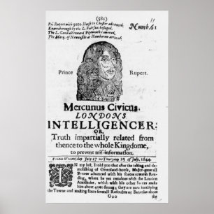 Pôster Primeira página 'de Mercurius Civicus