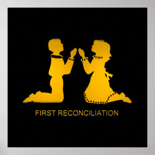 Pôster Primeira reconciliação