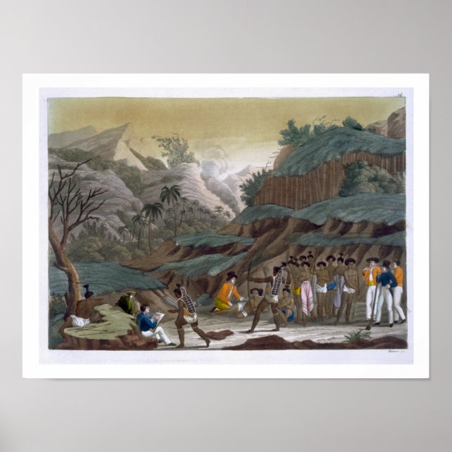 Pôster Primeira Reunião dos Exploradores Franceses com o  (Frente)