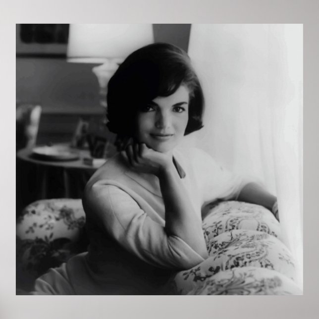 PÔSTER PRIMEIRA SENHORA JACQUELINE KENNEDY 1961 (Frente)