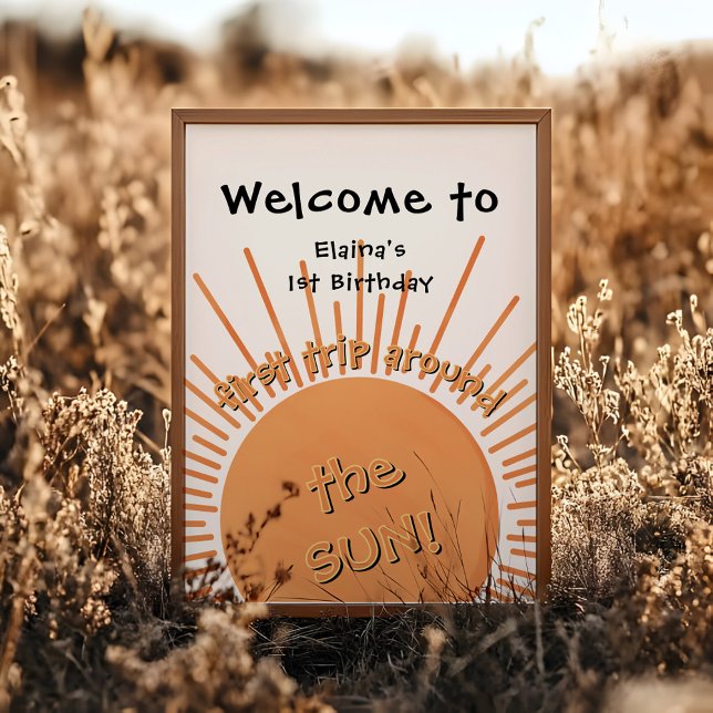 Poster Primeira viagem em torno do primeiro aniversario S (Criador carregado)