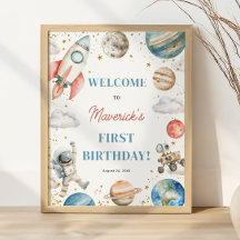 Primeira viagem em torno do Sun Aniversário 16x20