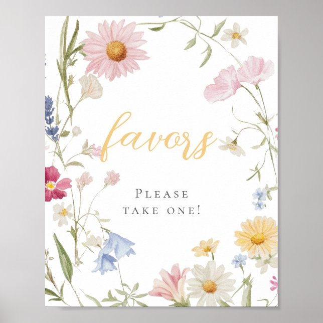 Poster Primeiro aniversario De Flor Selvagem, Por Favor,  (Frente)