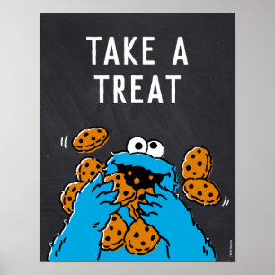 Poster Primeiro aniversario De Monstro De Cookie Tome Um