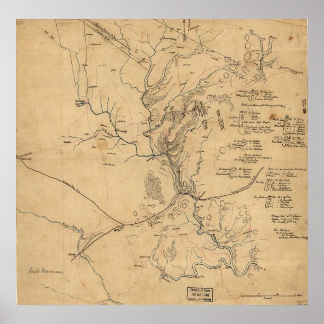 Pôster Primeiro Bull Run (Frente)