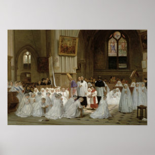 Pôster Primeiro comunhão, 1867