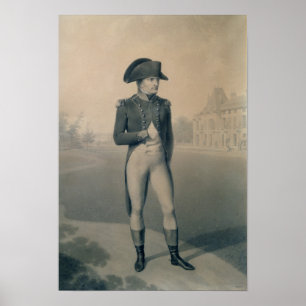 Pôster Primeiro cônsul de Napoleon Bonaparte em Malmaiso