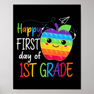 Poster Primeiro dia de Meninas de Professores do Grau 1ru