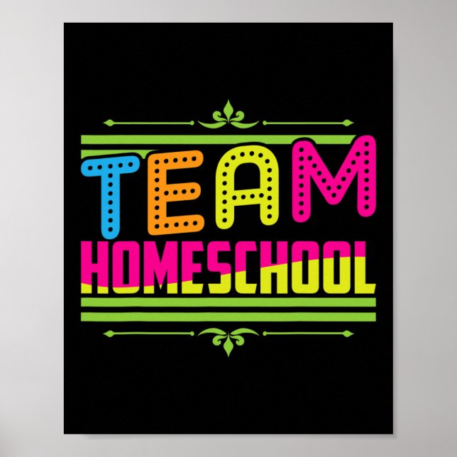 Poster Primeiro Dia de Professora Da Equipe De Escolas (Frente)