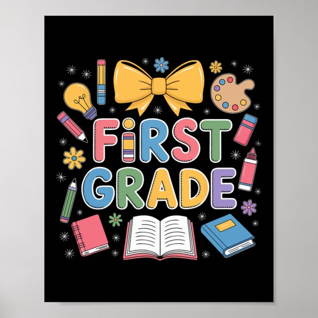 Poster Primeiro Dia Do Primeiro Ano Arco Professora Volta (Frente)