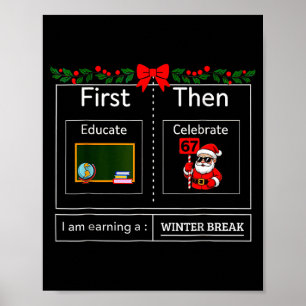 Poster Primeiro Eduque Depois Celebre Papai Noel 67 Meme