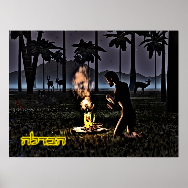 Poster Primeiro Havdalah (Frente)