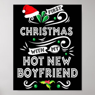 Poster Primeiro Natal Com Meu Novo Namorado Gostoso Xmas