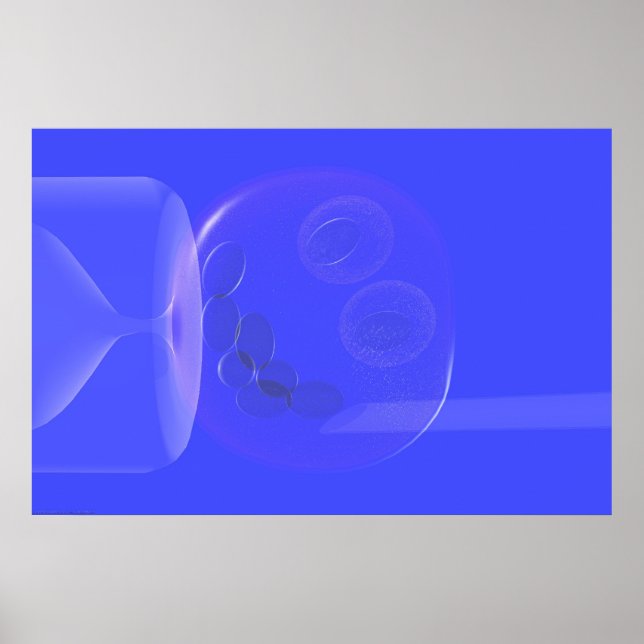 Poster Primeiro passo na clonagem humana (Frente)