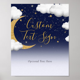 Poster Primeiro Sinal de Aniversário do Twinkle Twinkle L