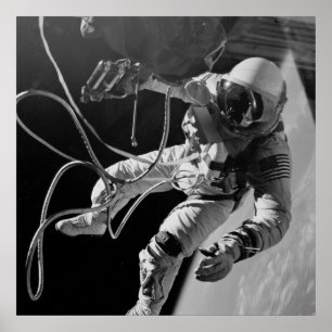 Poster Primeiro Spacewalk americano (Gêmeos 4)