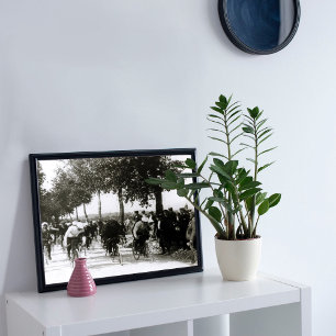 Poster Primeiro Tour de France 1903 A Largada