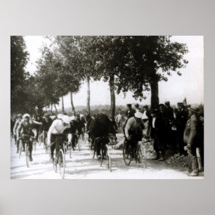 Poster Primeiro Tour de France 1903 Primeiro Quilômetro C