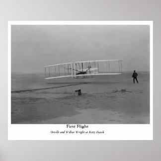 Pôster Primeiro voo