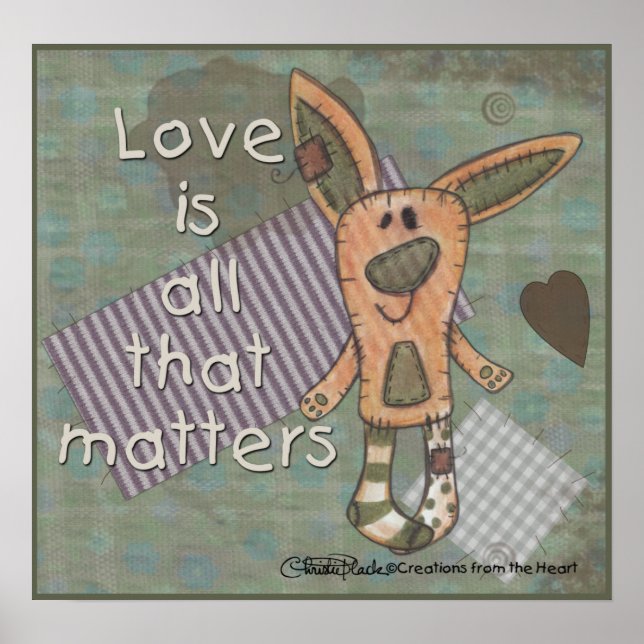 Pôster Primitive Bunny (Frente)