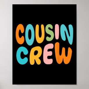Poster Primo Crew 2025 Férias, Criança Infantil Todd