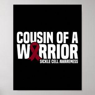 Poster Primo De Um Guerreiro Célula Falsiforme
