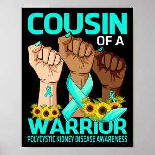 Poster Primo-Mão De Uma Doença Renal Poliquística Guerrei