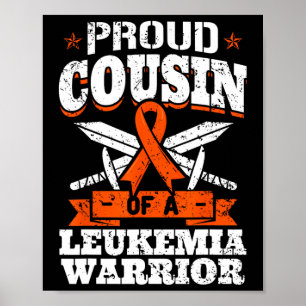 Poster Primo Orgulhoso De Um Guerreiro De Leucemia Cuz Co