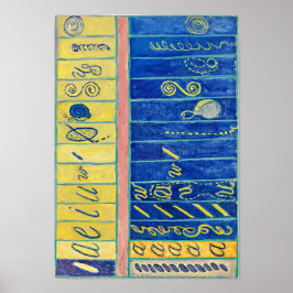 Poster Primordial Chaos, no 13 | Hilma af Klint |