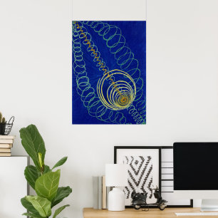 Poster Primordial Chaos por Hilma af Klint