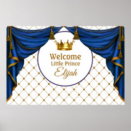 Poster Prince Birthday Little Prince Chá de fraldas Poste