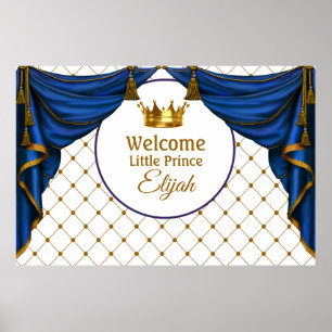 Poster Prince Birthday Little Prince Chá de fraldas Poste