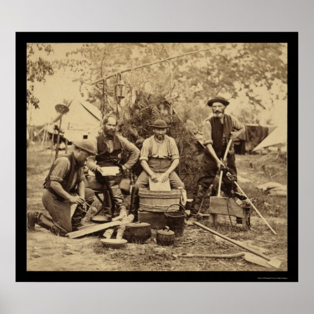 Pôster Prince De Joinville Servants Quarters 1862 (Frente)