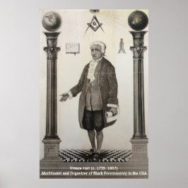Poster Prince Hall (c. 1735-1807)