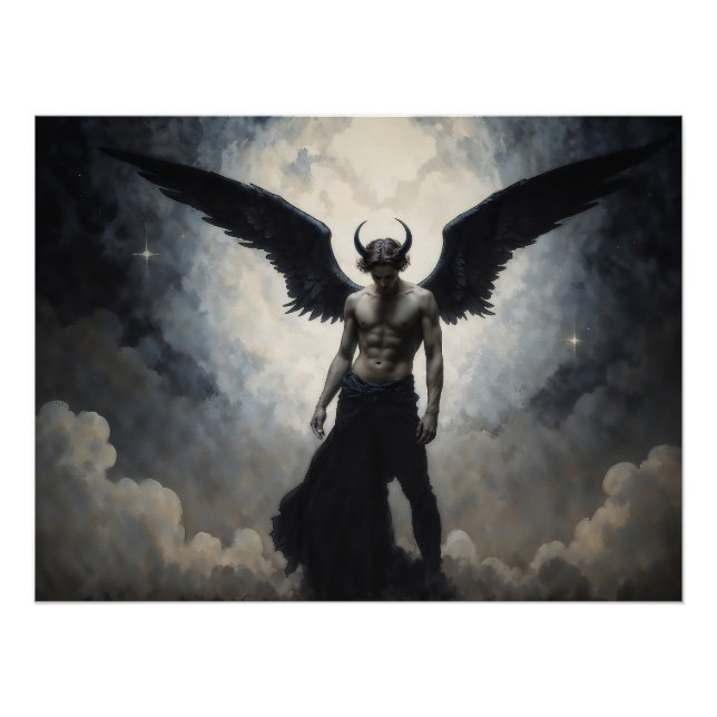 Pôster Prince of Hell Lucifer (Frente)
