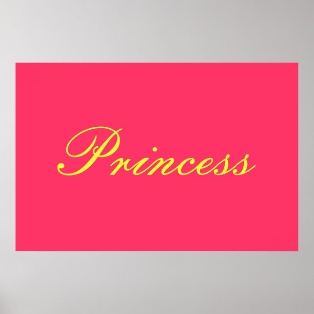 Poster Princesa (Frente)