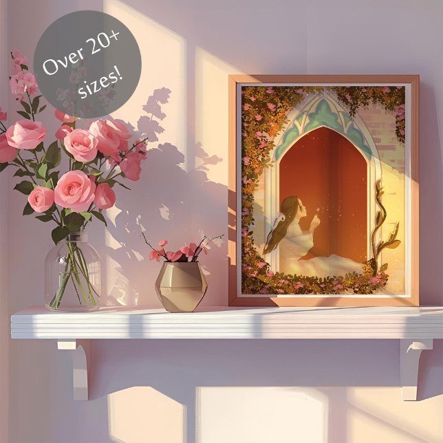 Poster Princesa à luz do sol (Criador carregado)