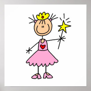 Poster Princesa com Wand