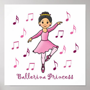 Pôster Princesa da bailarina