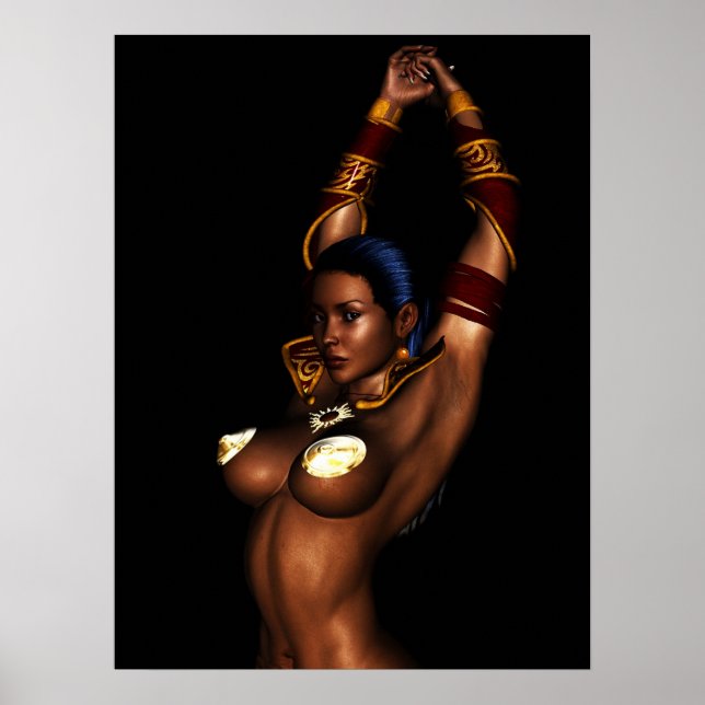 Poster Princesa da Fantasia Mars (Frente)