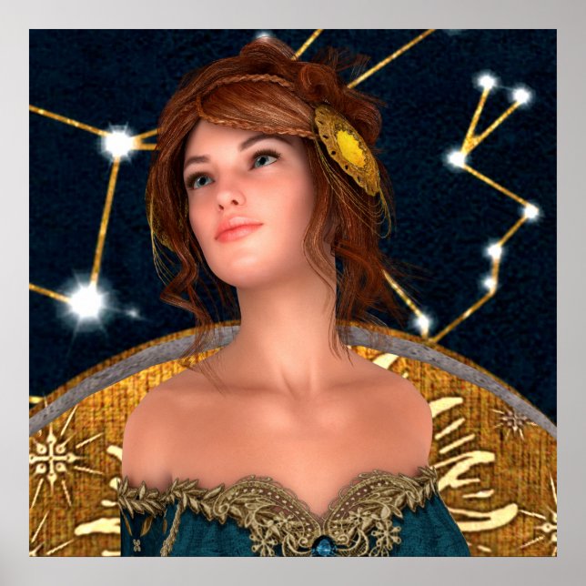 Pôster Princesa de Conto de Fadas (Frente)