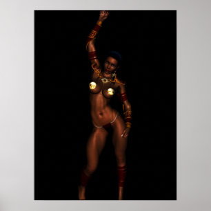 Pôster Princesa de Mars Fantasy Girl G-String