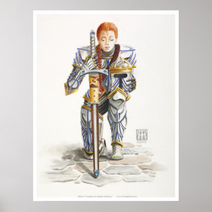 Pôster Princesa do guerreiro de Kilfara