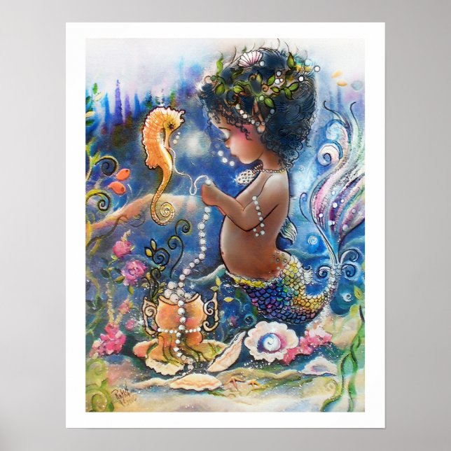 Pôster Princesa do Mar de Tiny Island (Frente)