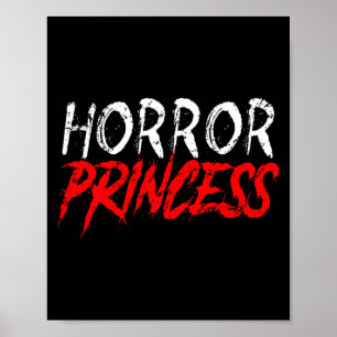 Poster Princesa do Terror Halloween Engraçado Filmes Assu