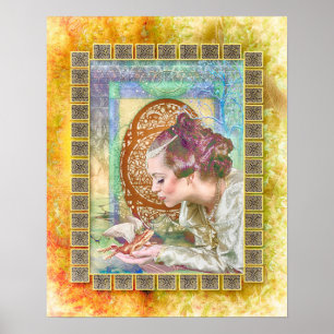 Poster Princesa e o Príncipe Sapo