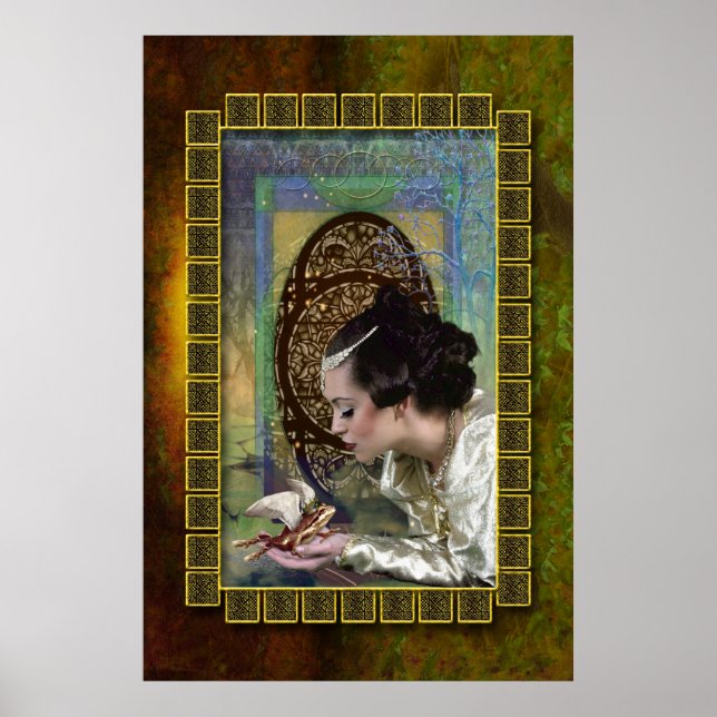 Pôster Princesa e Sapo (Frente)