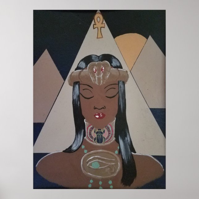 Poster Princesa Egípcia (Frente)